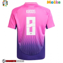 Moške Nogometnih dresov Nemčija Toni Kroos #8 Gostujoči EP 2024 Kratki rokavi